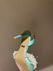 Kitlife Mach & Mach Pearl High Heels in Green - 4
