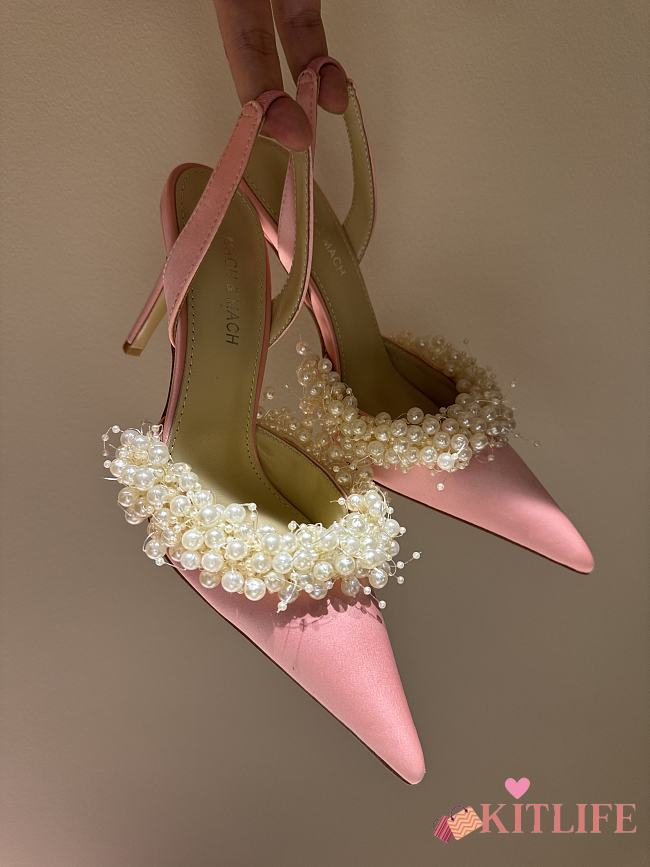 Kitlife Mach & Mach Pearl High Heels in Pink - 1
