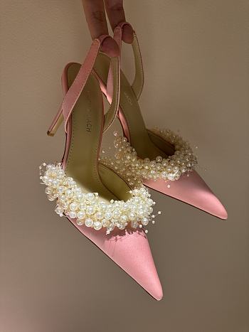 Kitlife Mach & Mach Pearl High Heels in Pink