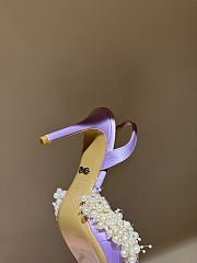 Kitlife Mach & Mach Pearl High Heels in Purple  - 5