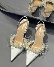 Kitlife Mach & Mach Pearl High Heels in White - 6