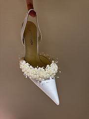 Kitlife Mach & Mach Pearl High Heels in White - 4