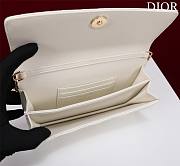 Kitlife Dior My Dior Mini Bag White Cannage Lambskin 21x11.5x4.5cm - 4