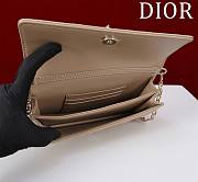 Kitlife Dior My Dior Mini Bag Beige Cannage Lambskin 21x11.5x4.5cm - 4