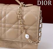 Kitlife Dior My Dior Mini Bag Beige Cannage Lambskin 21x11.5x4.5cm - 2