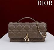 Kitlife Dior My Dior Mini Bag Taupe Cannage Lambskin 21x11.5x4.5cm - 1