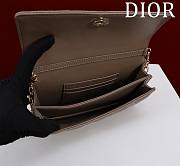 Kitlife Dior My Dior Mini Bag Taupe Cannage Lambskin 21x11.5x4.5cm - 5