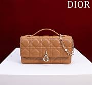 Kitlife Dior My Dior Mini Bag Brown Cannage Lambskin 21x11.5x4.5cm - 1