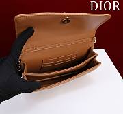 Kitlife Dior My Dior Mini Bag Brown Cannage Lambskin 21x11.5x4.5cm - 5