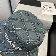 Kitlife Chanel Bucket Hat Blue Denim - 5