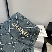 Kitlife Chanel Bucket Hat Blue Denim - 6