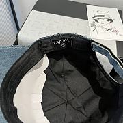 Kitlife Chanel Baseball Cap Blue Denim - 4