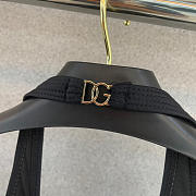 Kitlife Dolce & Gabbana Belt Swimsuit Black - 2