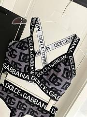 Kitlife Dolce & Gabbana Two-piece Bikini Purple & Black - 6