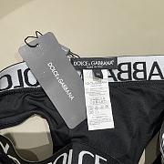 Kitlife Dolce & Gabbana Two-piece Bikini Purple & Black - 4