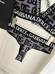 Kitlife Dolce & Gabbana Two-piece Bikini Purple & Black - 3