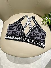 Kitlife Dolce & Gabbana Two-piece Bikini Purple & Black - 2