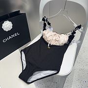 Kitlife Miu Miu Swimsuit Black & Off White - 4