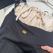 Kitlife Miu Miu Swimsuit Black & Off White - 2