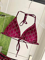 Kitlife Gucci Pink Velvet Bikini - 5