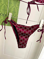 Kitlife Gucci Pink Velvet Bikini - 2