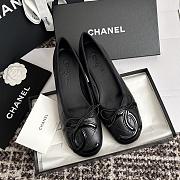Kitlife Chanel Vintage Kangpeng Ballet Shoes Black - 1