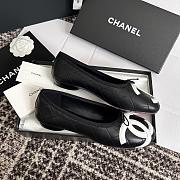 Kitlife Chanel Vintage Kangpeng Ballet Shoes Black & White - 5