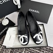 Kitlife Chanel Vintage Kangpeng Ballet Shoes Black & White - 3