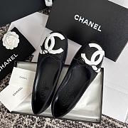 Kitlife Chanel Vintage Kangpeng Ballet Shoes Black & White - 2