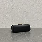 Kitlife Celine Victoire Bag in Black Calfskin 116592 23.5x14x8cm - 6