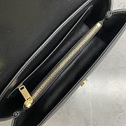 Kitlife Celine Victoire Bag in Black Calfskin 116592 23.5x14x8cm - 3