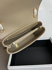 Kitlife Celine Victoire Bag in Beige Calfskin 116592 23.5x14x8cm - 3
