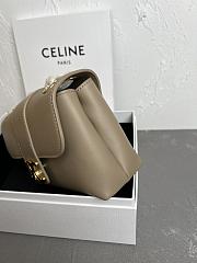 Kitlife Celine Victoire Bag in Beige Calfskin 116592 23.5x14x8cm - 2