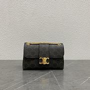 Kitlife Celine Victoire Bag in Triomphe Canvas 116592 23.5x14x8cm - 1