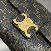 Kitlife Celine Victoire Bag in Triomphe Canvas 116592 23.5x14x8cm - 2