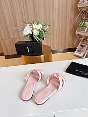 Kitlife Saint Laurent Tribute Sandals In Pink Smooth Leather - 3