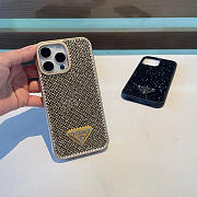Kitlife Prada Phone Case Silver Diamond Bingbing - 4