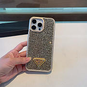 Kitlife Prada Phone Case Silver Diamond Bingbing - 3