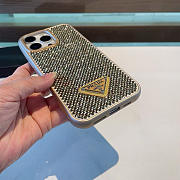 Kitlife Prada Phone Case Silver Diamond Bingbing - 2