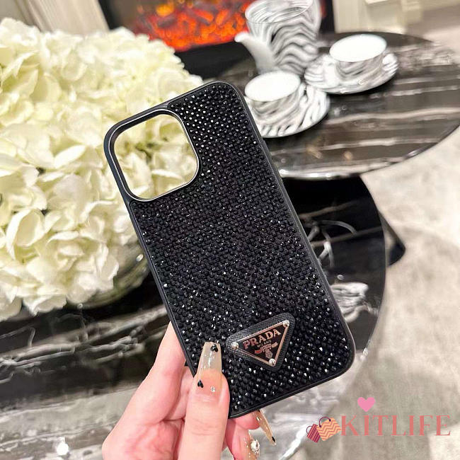 Kitlife Prada Phone Case Black Diamond Bingbing - 1