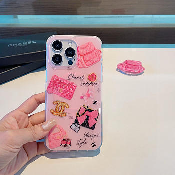 Kitlife Chanel Magnetic Phone Case Pink