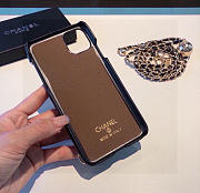 Kitlife Saint Laurent Phone Case Black Lambskin With Chain - 6