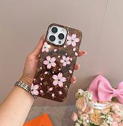 Kitlife Louis Vuitton x TM Phone Case Brown & Pink - 1