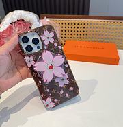 Kitlife Louis Vuitton x TM Phone Case Brown & Pink - 6