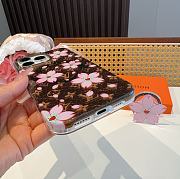 Kitlife Louis Vuitton x TM Phone Case Brown & Pink - 4