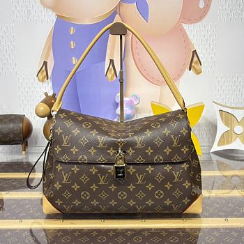 Kitlife Louis Vuitton Hide Away MM Bag Brown Monogram Canvas M14473 36x18x26cm