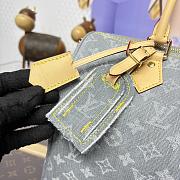 Kitlife Louis Vuitton Speedy Soft 30 Bag Grey Denim M13344 30x17x21cm - 6