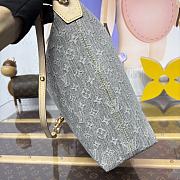 Kitlife Louis Vuitton Coussin Bag Grey Denim M13390 38x10x33cm - 6