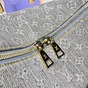 Kitlife Louis Vuitton Coussin Bag Grey Denim M13390 38x10x33cm - 4