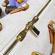 Kitlife Louis Vuitton Keepall Bandoulière 45 Bag White Monogram Heritage M14838 45x20x27cm - 3
